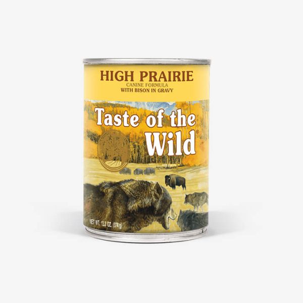 کنسرو سگ برند Taste of the wild مدل High Prairie Canine