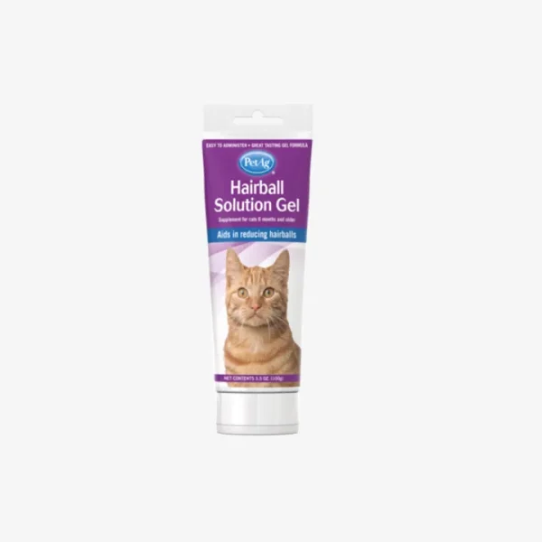 petag Hairball Solution Gel Supplement for Cats